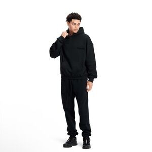NWT FEAR OF GOD ESSENTIALS Black Limo Joggers/Sweatpants